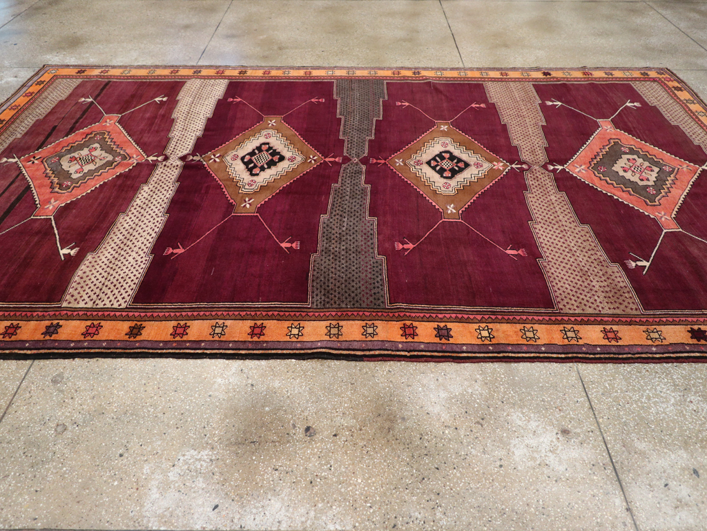 Vintage Turkish Anatolian Carpet, No.30917 - Galerie Shabab
