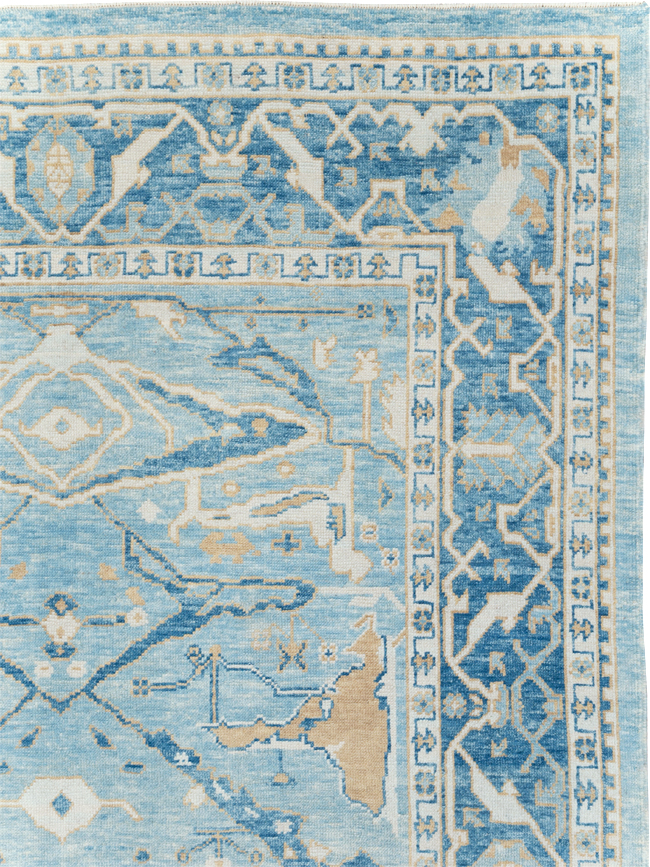 Modern Turkish Oushak Carpet, No.30983 - Galerie Shabab
