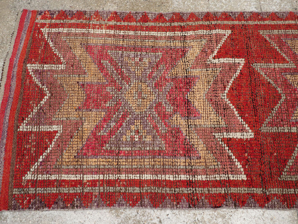 Vintage Turkish Anatolian Tribal Runner, No.31012 - Galerie Shabab