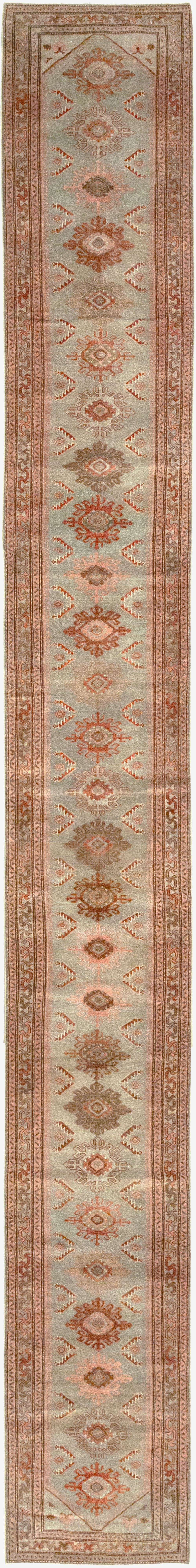 Vintage Persian Malayer Runner, No.31024 - Galerie Shabab