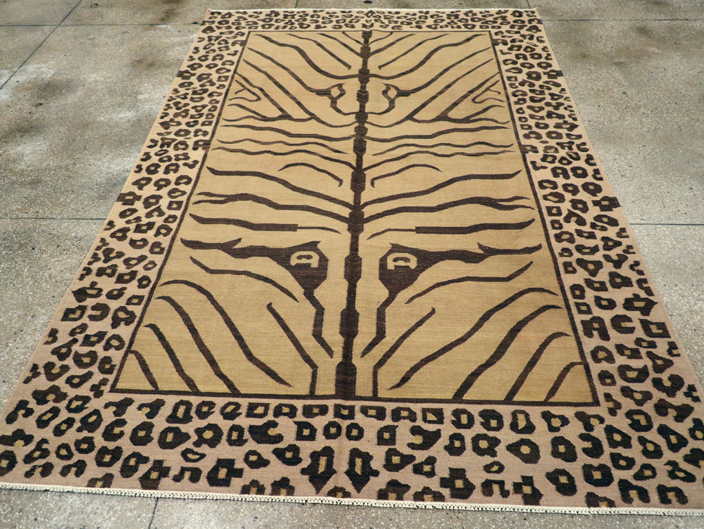 Modern Turkish Flatweave, No.31031 - Galerie Shabab