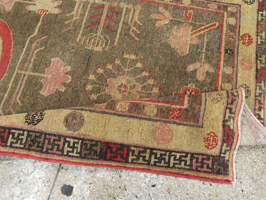 Antique East Turkestan Khotan Gallery Rug, No.31051 - Galerie Shabab