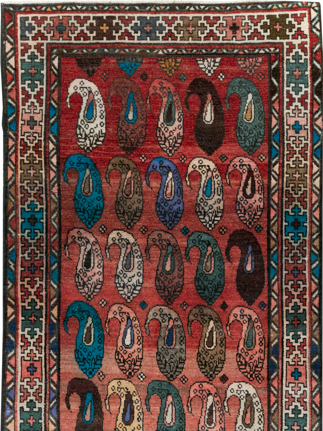 Vintage Persian Malayer Runner (Pair: 2 of 2), No.31067 - Galerie Shabab
