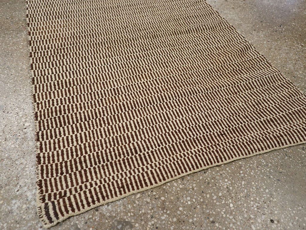 Vintage American Navajo Throw Rug, No.31086 - Galerie Shabab