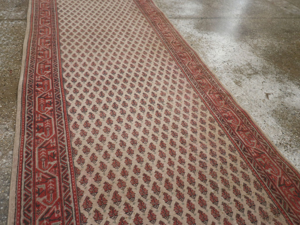 Vintage Persian Mir Long Runner, No.31100 - Galerie Shabab