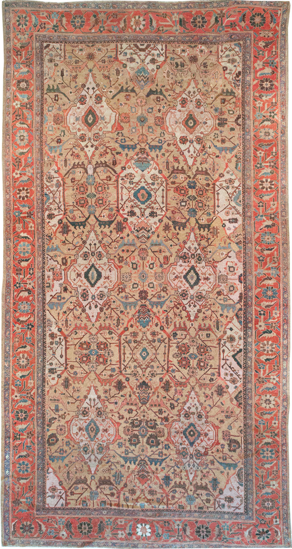Antique Persian Sultanabad Oversize Carpet, No.31109 - Galerie Shabab