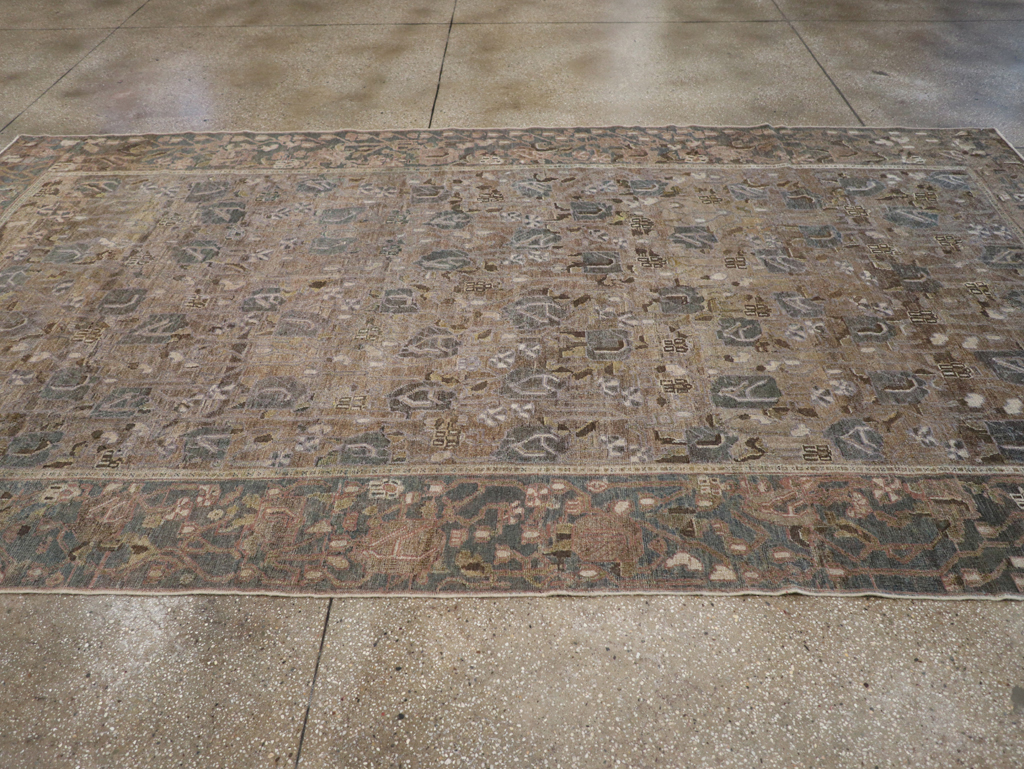 Antique Persian Bakhtiari Gallery Carpet, No.31115 - Galerie Shabab