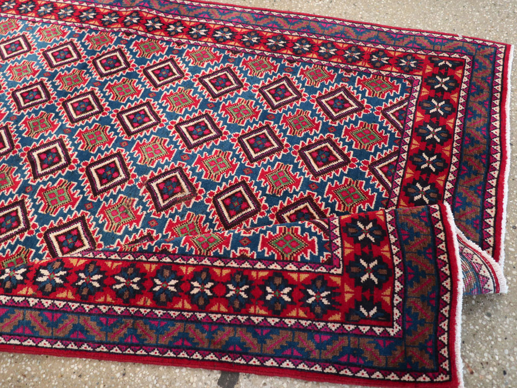 Vintage Persian Mashad Runner, No.31117 - Galerie Shabab