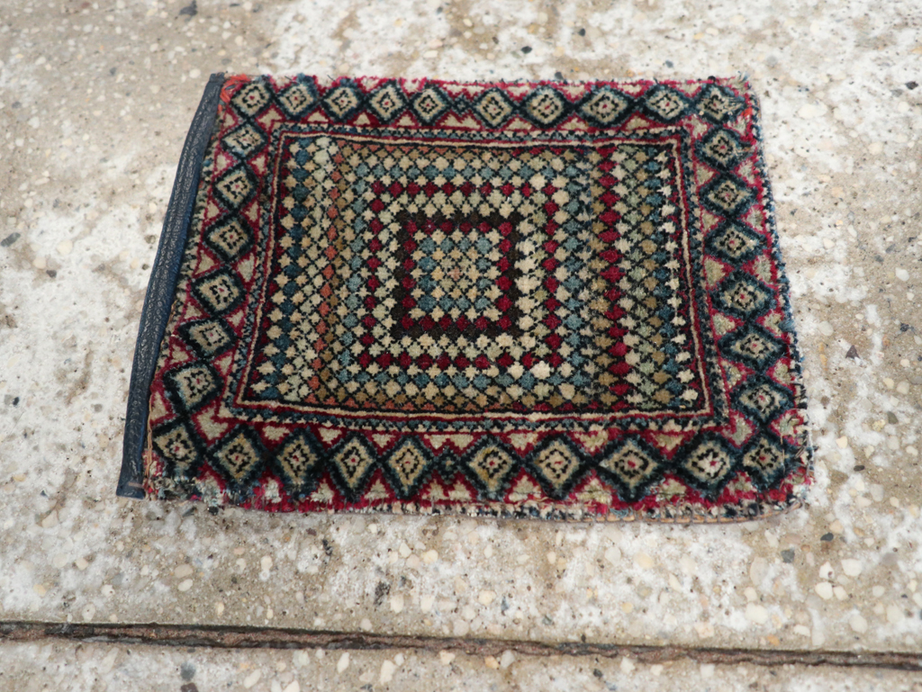 Vintage Persian Kerman Bag, No.31127 - Galerie Shabab