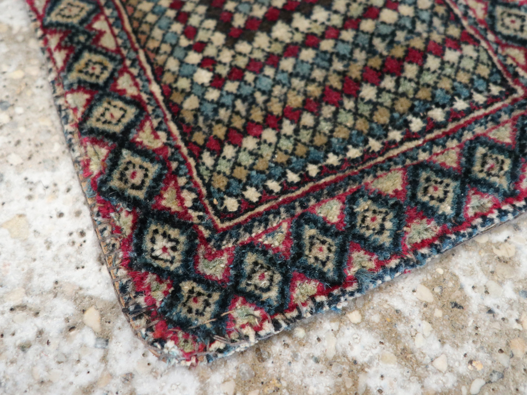 Vintage Persian Kerman Bag, No.31127 - Galerie Shabab