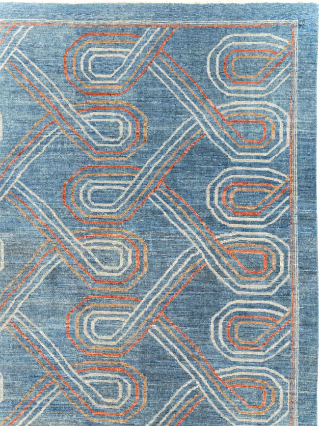 Contemporary Turkish Room Size Carpet, No.31150 - Galerie Shabab