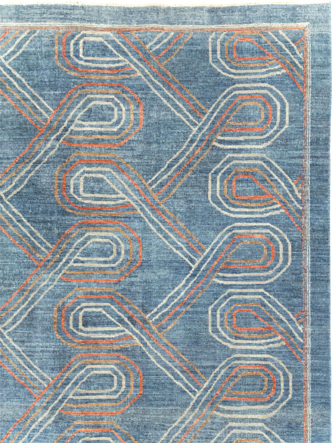 Contemporary Turkish Room Size Carpet, No.31150 - Galerie Shabab