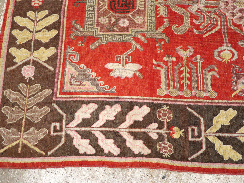 Antique Khotan Carpet, No.31173 - Galerie Shabab