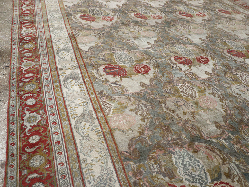 Antique Persian Bidjar Large Carpet, No.31178 - Galerie Shabab