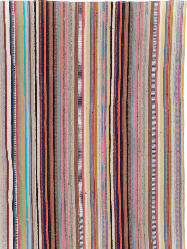 Contemporary Turkish Flatweave Kilim Large Carpet, No.31182 - Galerie Shabab