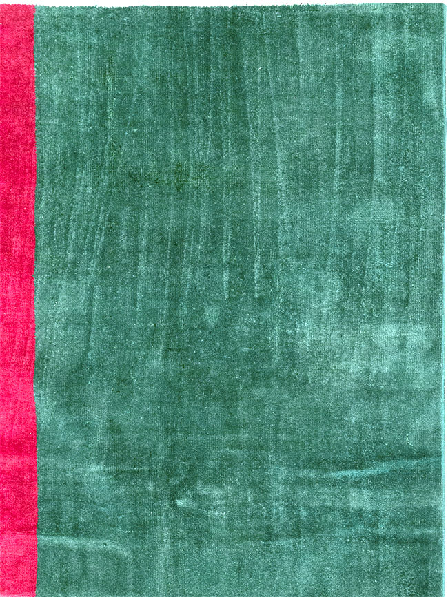 Vintage Anatolian Deco Style Carpet, No.31188 - Galerie Shabab