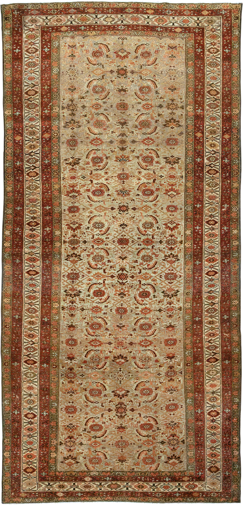 Antique Persian Kurdish Accent Rug, No.31261 - Galerie Shabab