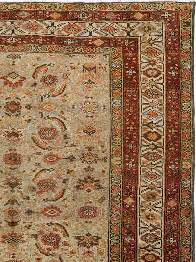 Antique Persian Kurdish Accent Rug, No.31261 - Galerie Shabab