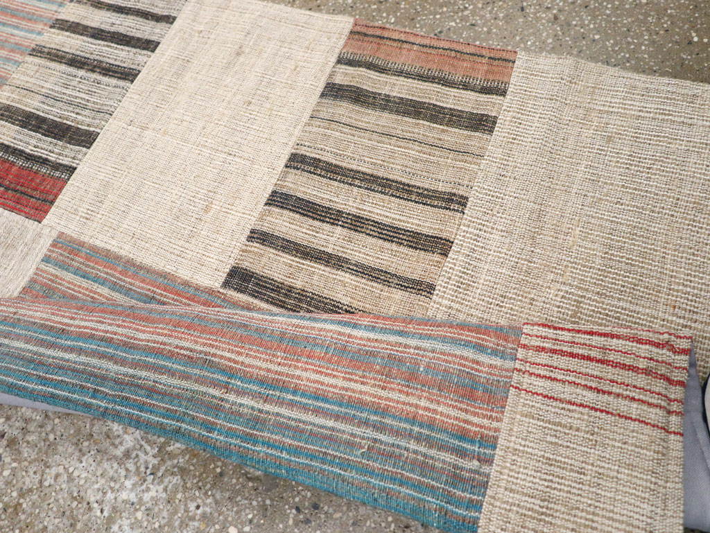 Vintage Turkish Flatweave Runner, No.31310 - Galerie Shabab