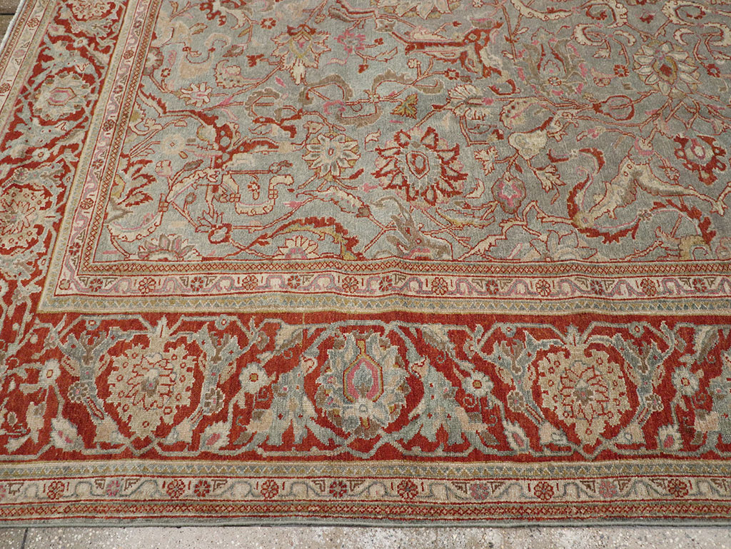Antique Persian Malayer Room Size Carpet, No.31369 - Galerie Shabab
