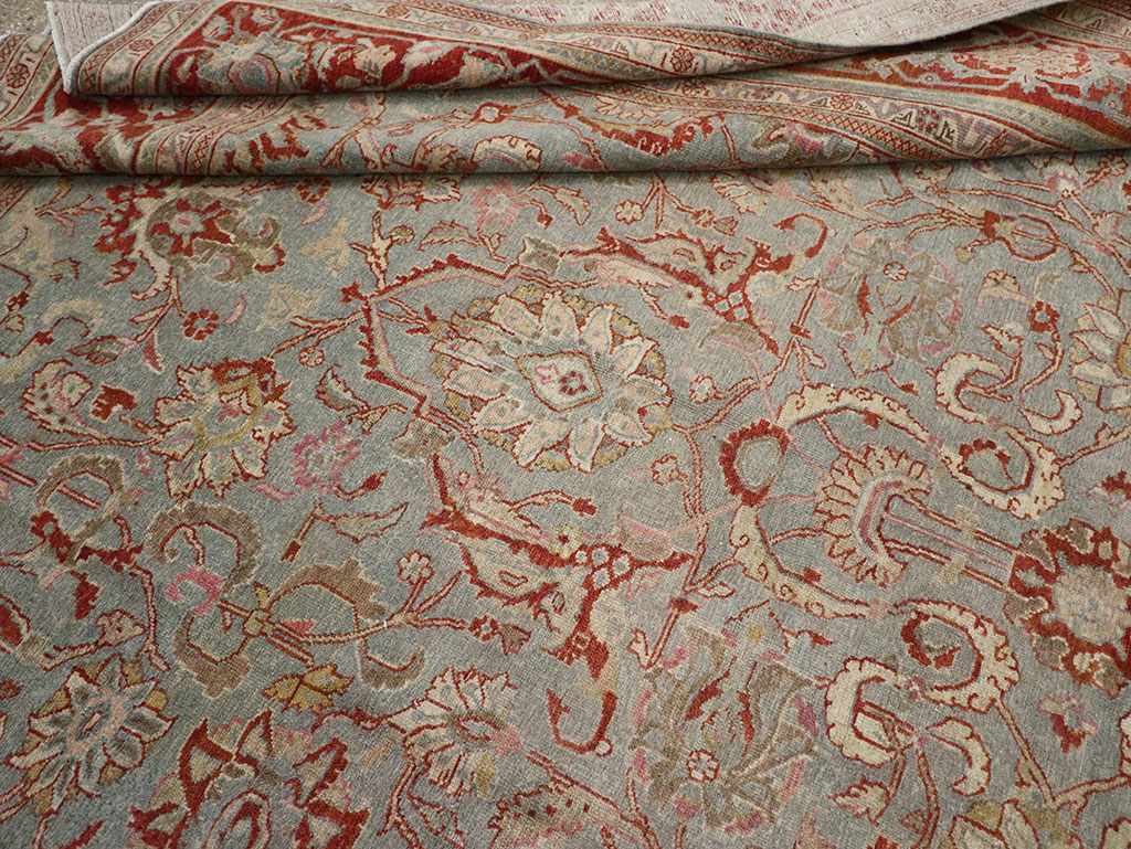 Antique Persian Malayer Room Size Carpet, No.31369 - Galerie Shabab