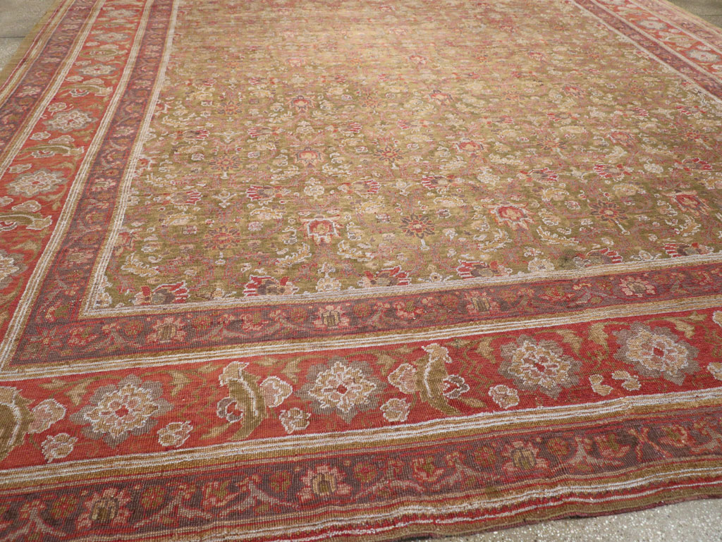 Antique Turkish Herekeh Large Carpet, No.31379 - Galerie Shabab