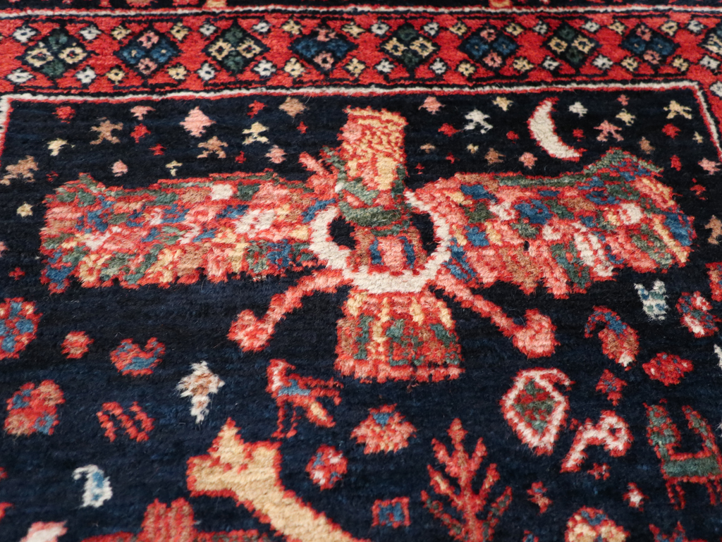 Persian Qashqai Pictorial Rug, No.31396 - Galerie Shabab