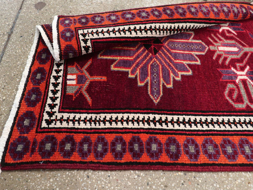 Vintage Turkish Anatolian Tribal Runner (Pair: 1 of 2), No.31421 - Galerie Shabab