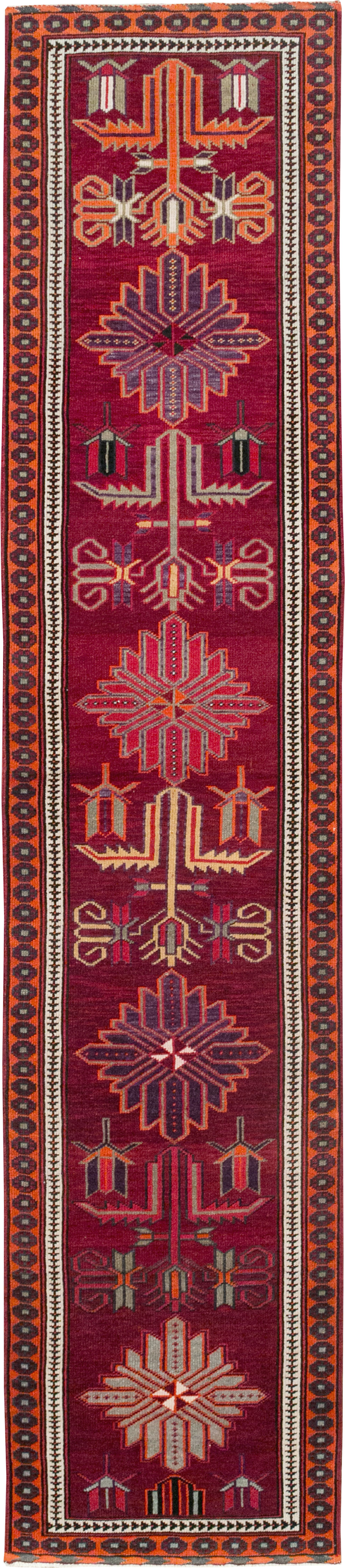 Vintage Turkish Anatolian Tribal Runner (Pair: 2 of 2), No.31422 - Galerie Shabab