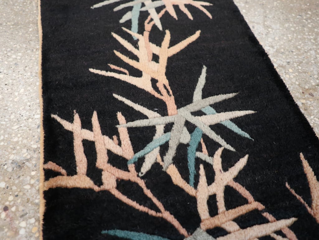 Vintage Chinese Rug, No.31492 - Galerie Shabab