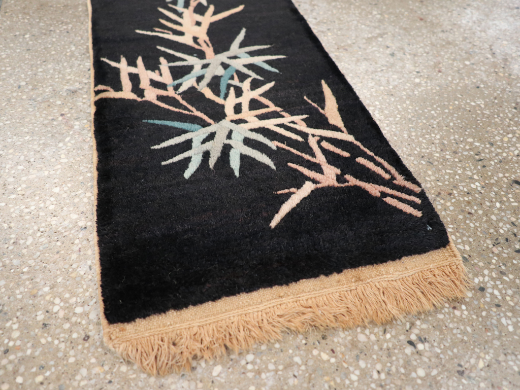 Vintage Chinese Rug, No.31492 - Galerie Shabab