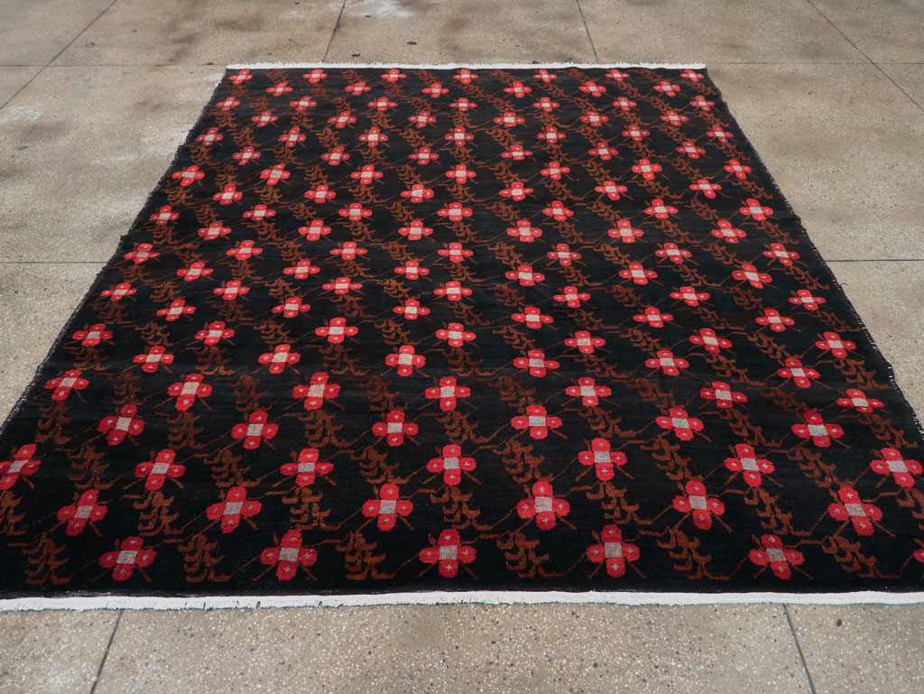 Vintage Turkish Anatolian Small Room Size Carpet, No.31613 - Galerie Shabab