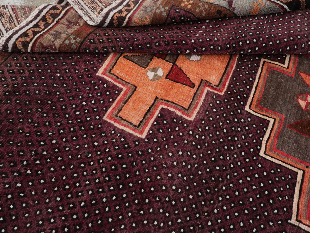 Vintage Turkish Anatolian Tribal Small Room Size Carpet, No.31666 - Galerie Shabab