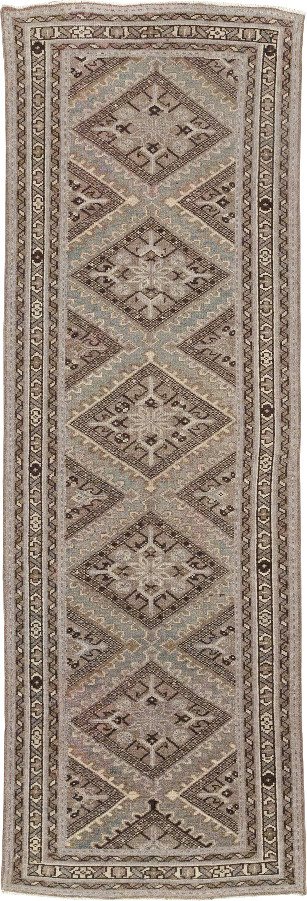 Vintage Persian Malayer Runner, No.31673 - Galerie Shabab
