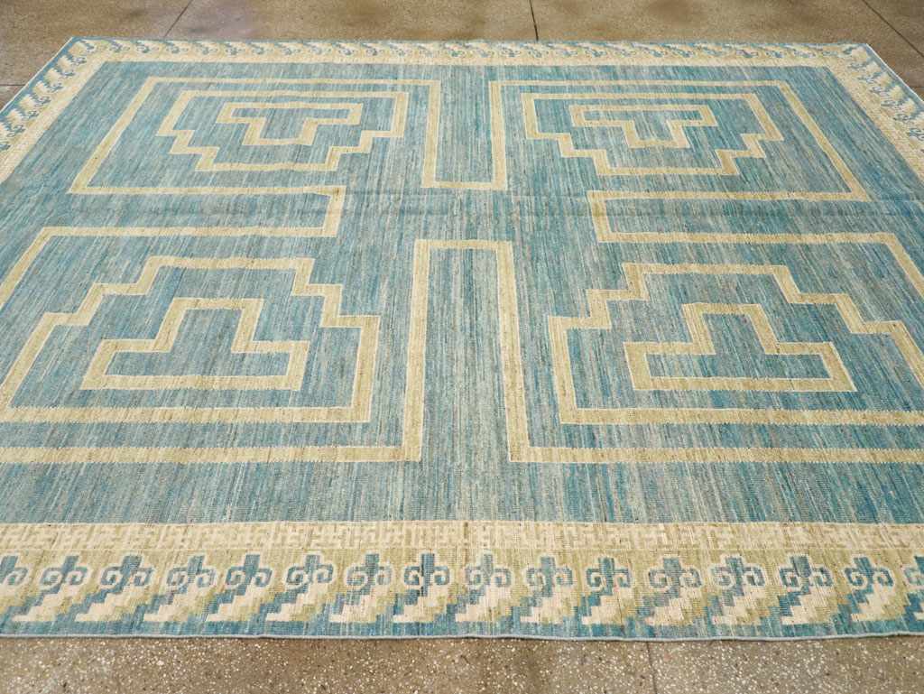 African Tuareg Inspired Modern East Turkestan Khotan Room Size Carpet, No.31723 - Galerie Shabab