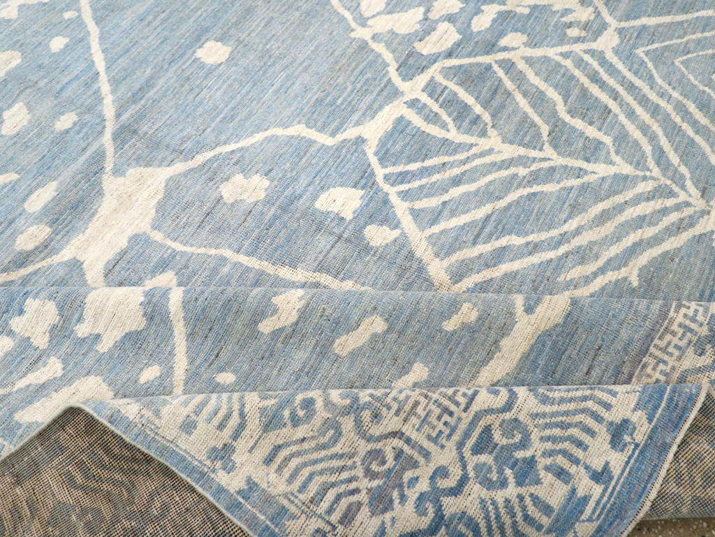 Modern East Turkestan Khotan Room Size Carpet, No.31732 - Galerie Shabab