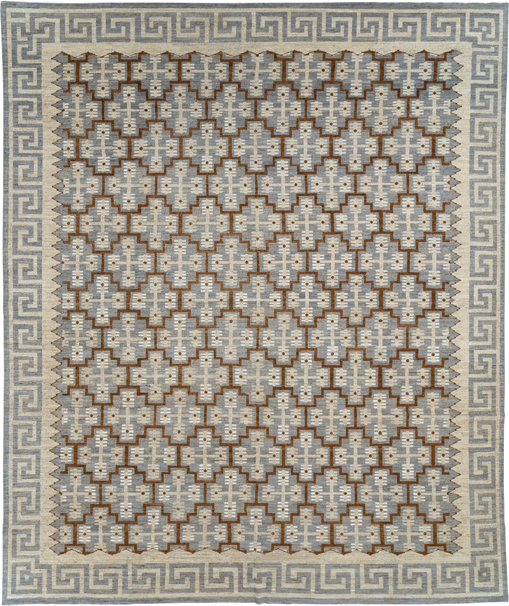 Modern East Turkestan Khotan Large Room Size Carpet, No.31764 - Galerie Shabab