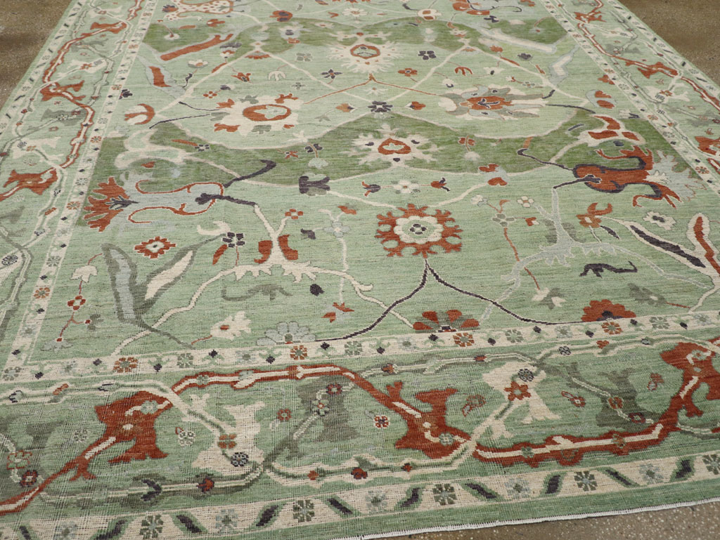 Modern East Turkestan Khotan Room Size Carpet, No.31770 - Galerie Shabab