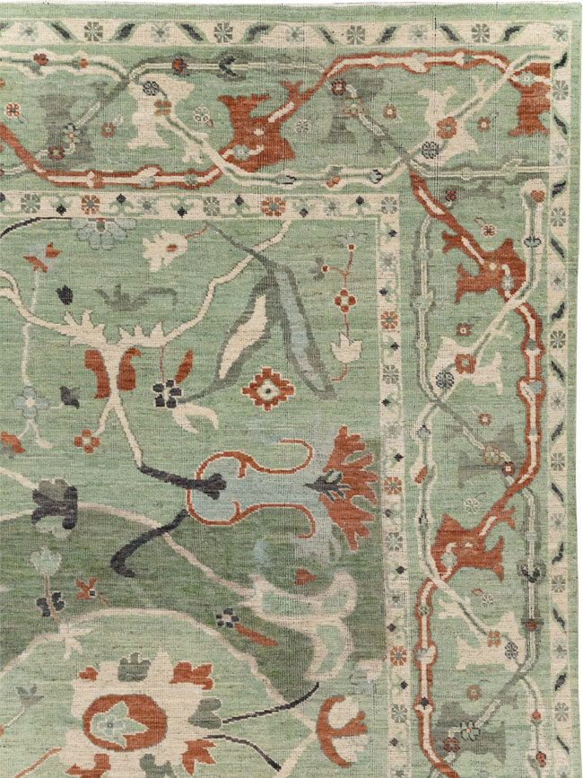 Modern East Turkestan Khotan Room Size Carpet, No.31770 - Galerie Shabab