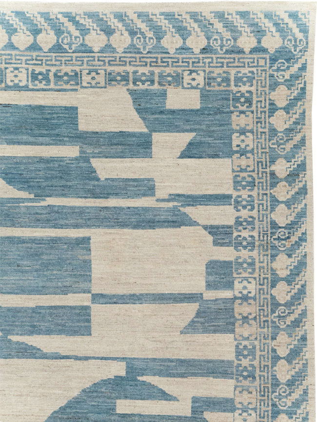 Modern East Turkestan Khotan Room Size Carpet, No.31771 - Galerie Shabab