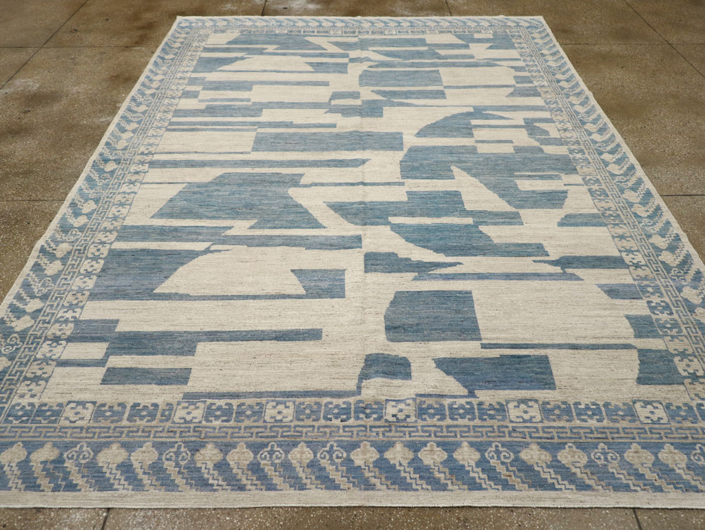 Modern East Turkestan Khotan Room Size Carpet, No.31771 - Galerie Shabab
