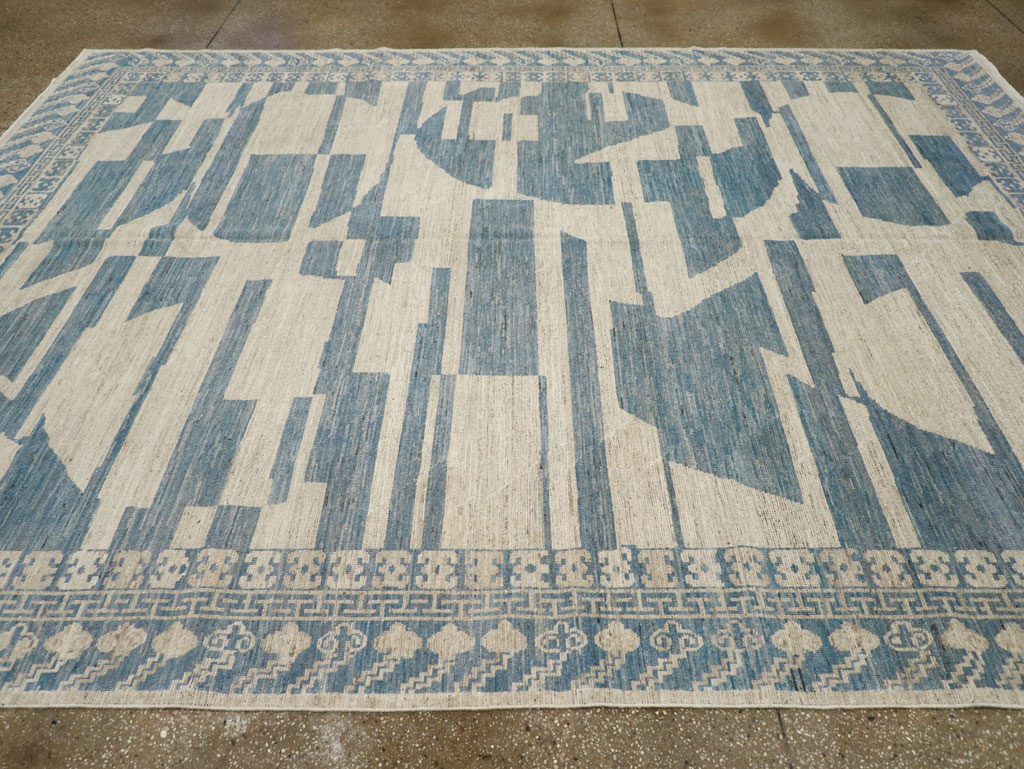 Modern East Turkestan Khotan Room Size Carpet, No.31771 - Galerie Shabab