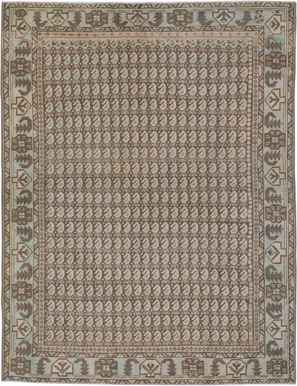 Vintage Persian Veece Accent Rug (Pair: 2 of 2), No.32000 - Galerie Shabab