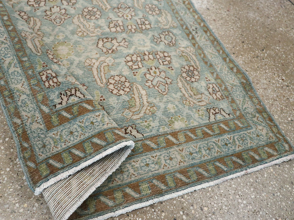 Antique Persian Malayer Throw Rug, No.32043 - Galerie Shabab