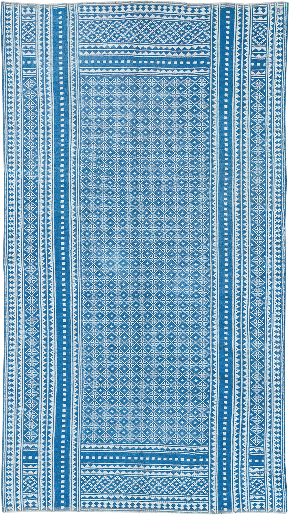 Vintage Persian Flatweave Kilim Accent Rug, No.32078 - Galerie Shabab