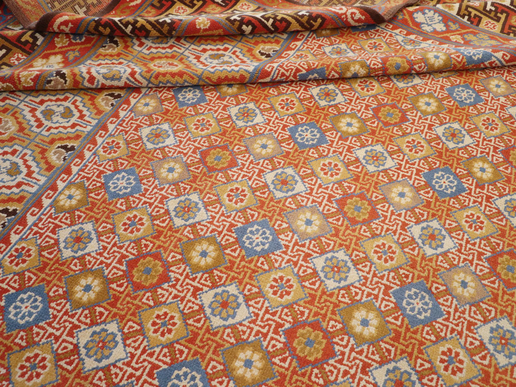Vintage Spanish Cuenca Oversize Carpet, No.32140 - Galerie Shabab