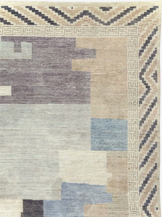 Modern East Turkestan Khotan Room Size Carpet, No.32246 - Galerie Shabab