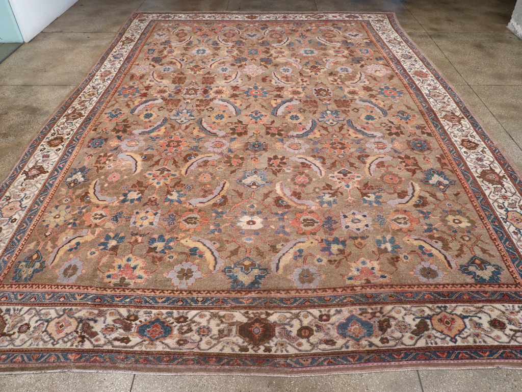 Antique Persian Mahal Carpet, No.32253 - Galerie Shabab