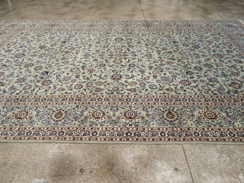 Traditional Persian Kashan Large Carpet, No.32255 - Galerie Shabab