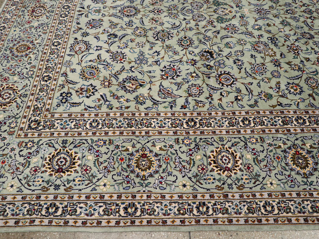 Traditional Persian Kashan Large Carpet, No.32255 - Galerie Shabab